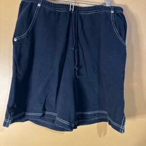 HC525. Vintage Maxwell Jason Athletic Shorts Black. Adjustable Sport Gear Wear L